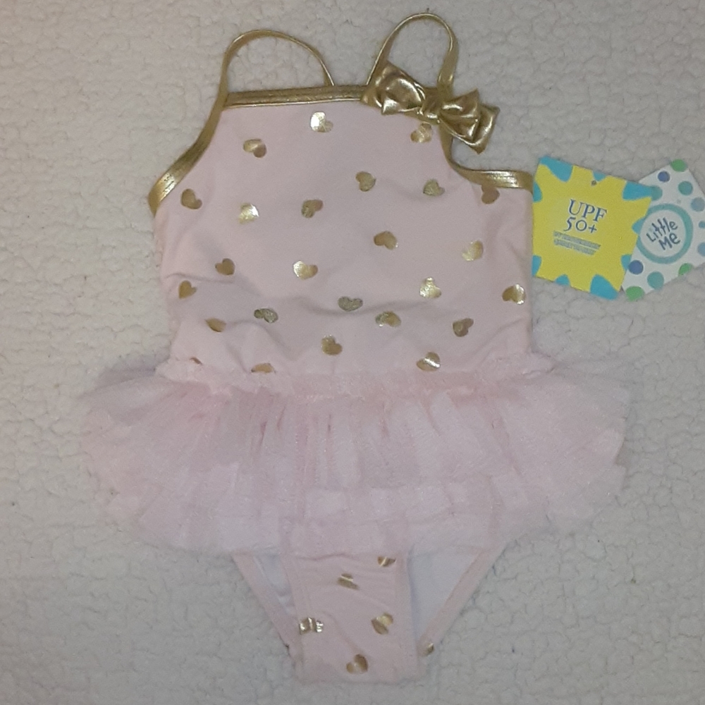 Little me baby swim suit.